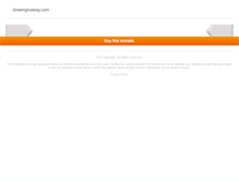 Tablet Screenshot of dreamgivaway.com